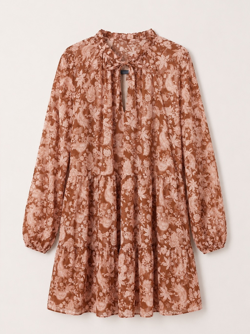 Lark + Grey Floral Dress Large L